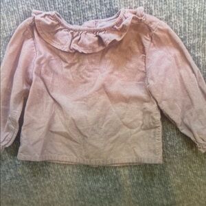 Pink Ruffled Kids Blouse